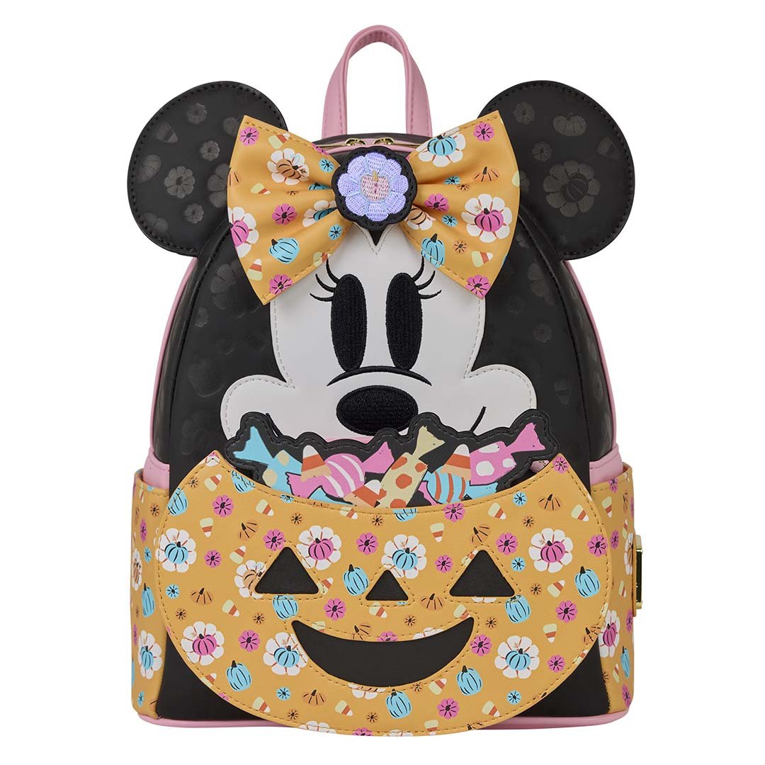 Loungefly Disney Minnie Mouse Pumpkin Mini Backpack
