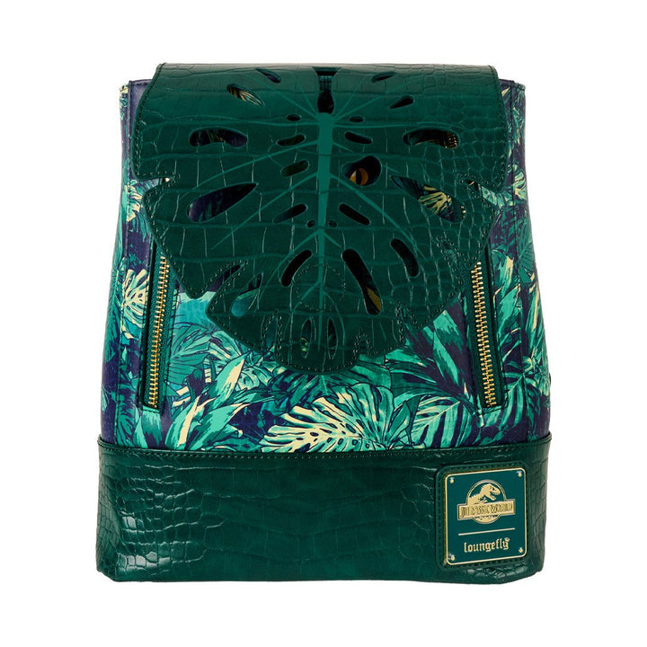 Loungefly Jurassic World Jungle Velociraptor Drawstring Mini Backpack