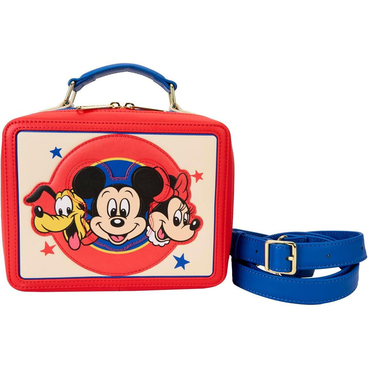 Loungefly Disney Mickey &amp; Friends Classic Lunchbox Crossbody Bag