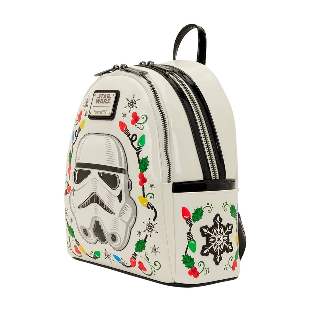 Loungefly Star Wars Stormtrooper Cosplay String Lights Light Up Mini Backpack