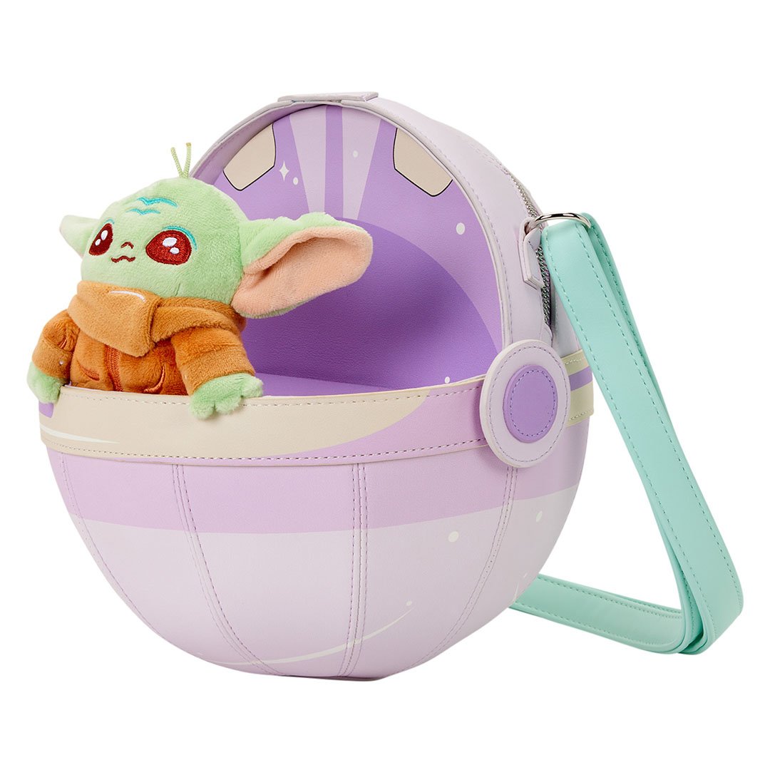 Loungefly Disney Star Wars Grogu Figural Crossbody Bag