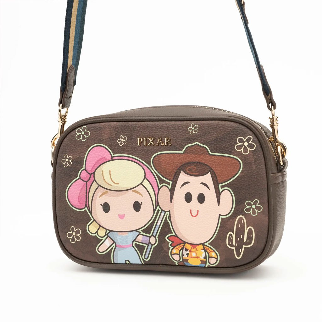 WondaPop Designer Series Disney Pixar Toy Story Western Woody and Bo Peep Crossbody - With Strap
