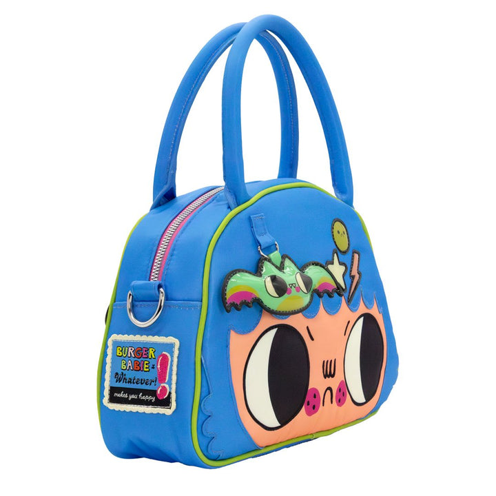 Whatever Makes You Happy Burger Babie Bowler Crossbody Bag