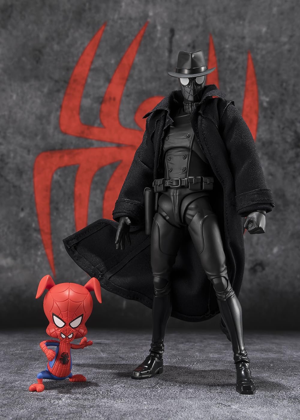 Spider-man Noir &amp; Spider-ham TAMASHII NATIONS Bandai – S.H.Figuarts Spider-Man: Across the Spider-Verse – Miles Morales Action Figure