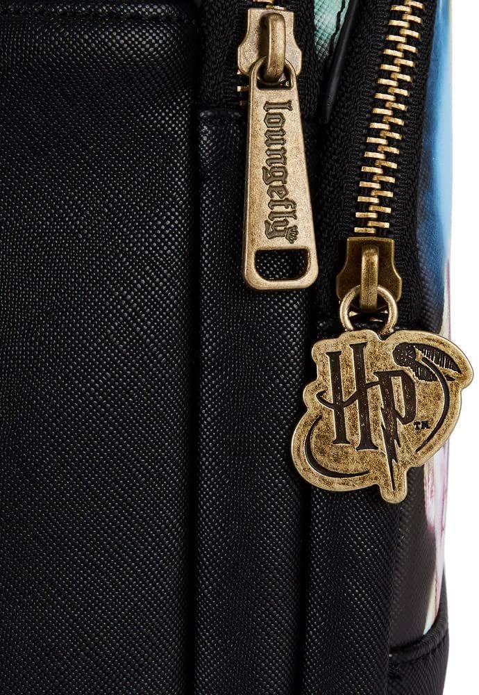 Loungefly Harry Potter Trilogy Triple Pocket Mini Backpack