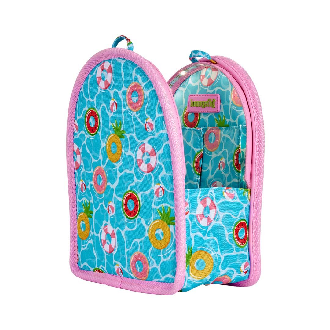 Loungefly Pool Day Light-Up Mini Backpack Insert Organizer