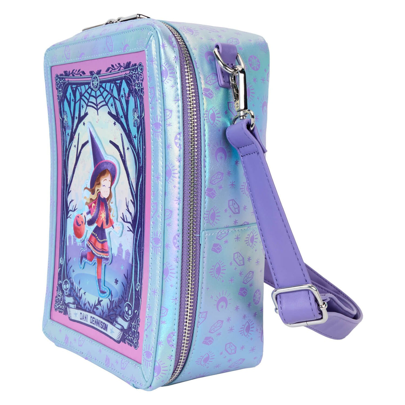 Loungefly Disney Hocus Pocus Tarot Card Crossbody - side