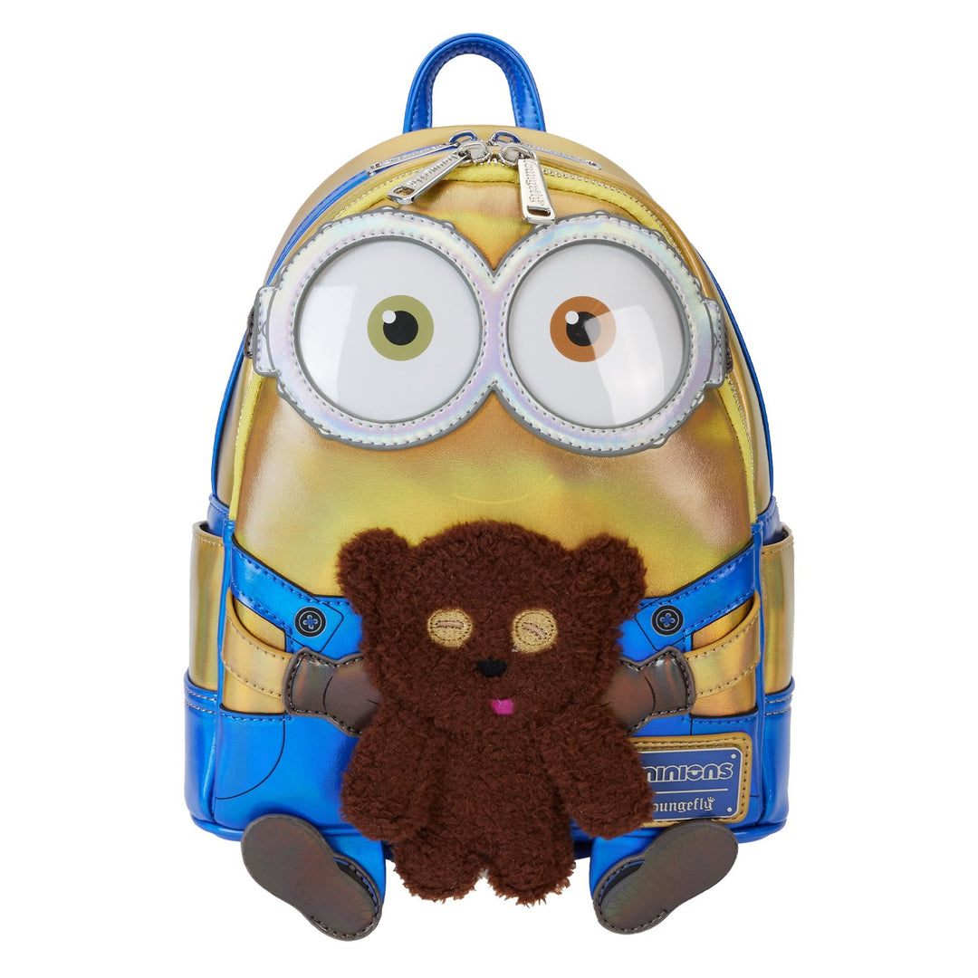 DMBK0013 - Loungefly Illumination Despicable Me Iridescent Bob Cosplay Mini Backpack - Front