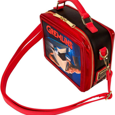 Loungefly Warner Brothers Gremlins 40th Anniversary Vintage Lunchbox Crossbody Bag