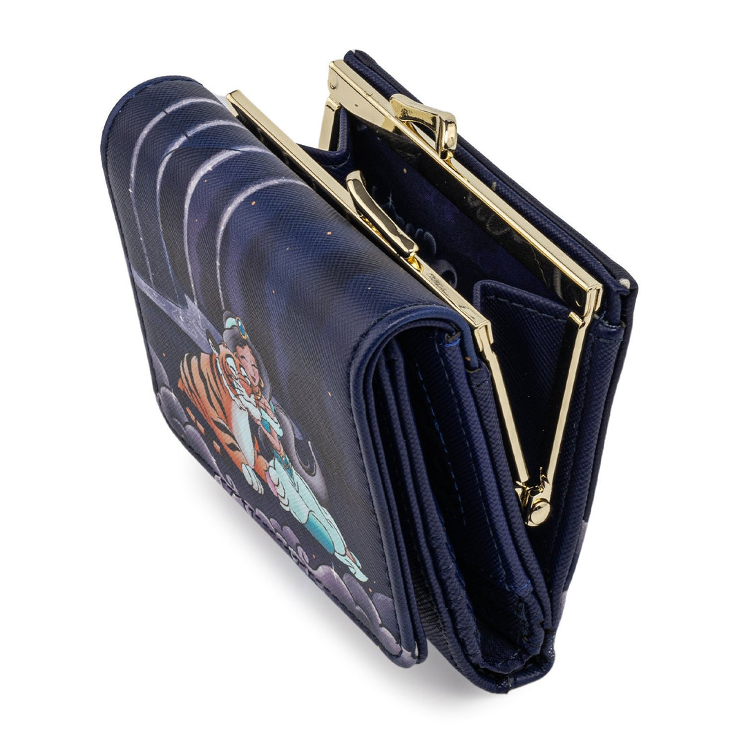Loungefly Disney Jasmine Castle Series Kisslock Wallet