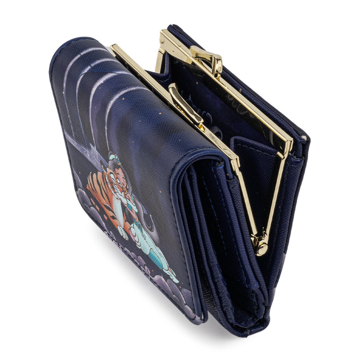 Loungefly Disney Jasmine Castle Series Kisslock Wallet