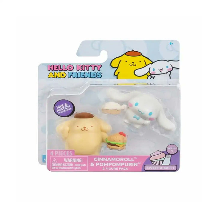 Jazwares Hello Kitty and Friends Sweety &amp; Salty Series 1 2" Duo Figures Blind Box