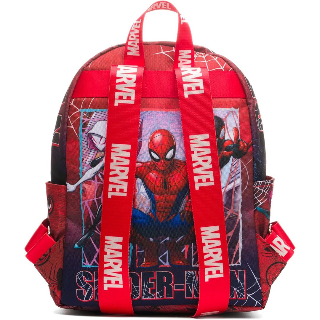 WondaPop Marvel Spiderman with Miles Morales and Gwen Stacy 13" Nylon Mini Daypack