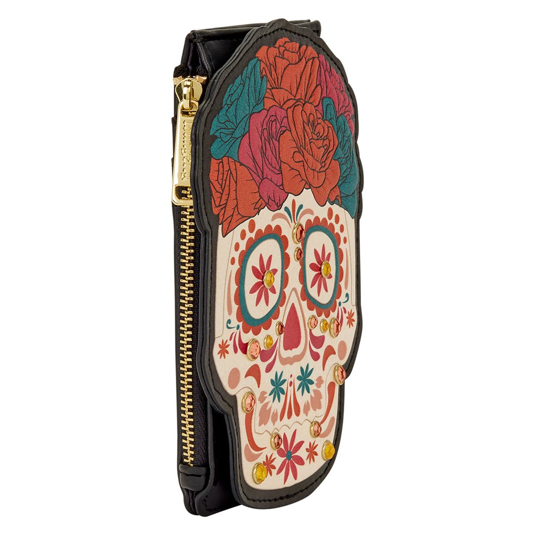 Loungefly Día de los Muertos Sugar Skull Large Card Holder
