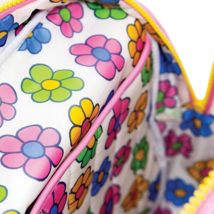 Whatever Makes You Happy Miffy Corduroy &amp; Faux Leather Pin Trading Backpack