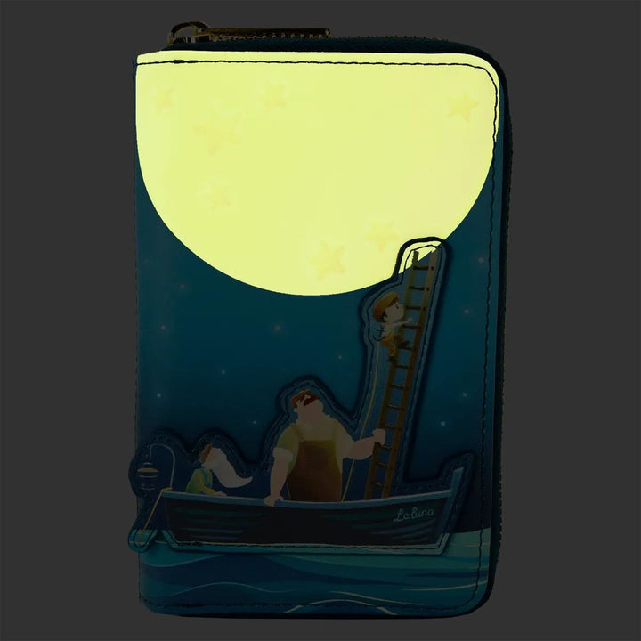 Loungefly Pixar La Luna Glow Zip-Around Wallet