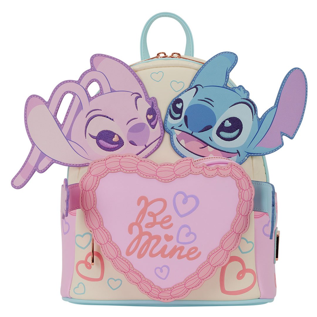 Loungefly Disney Lilo &amp; Stitch Be Mine Mini Backpack