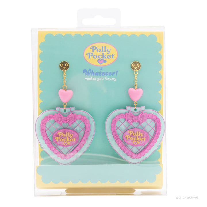 Whatever Makes You Happy Polly Pocket Locket Layered Acrylic Earrings