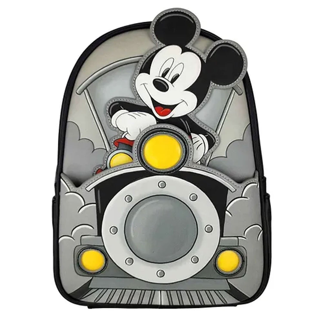 Loungefly Disney Mickey Mouse Train Conductor Mini Backpack