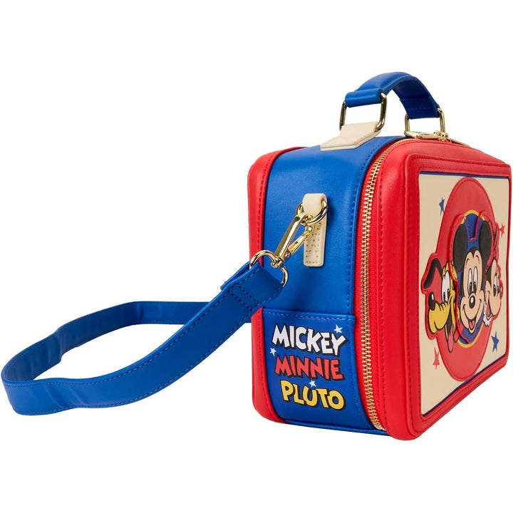 Loungefly Disney Mickey &amp; Friends Classic Lunchbox Crossbody Bag
