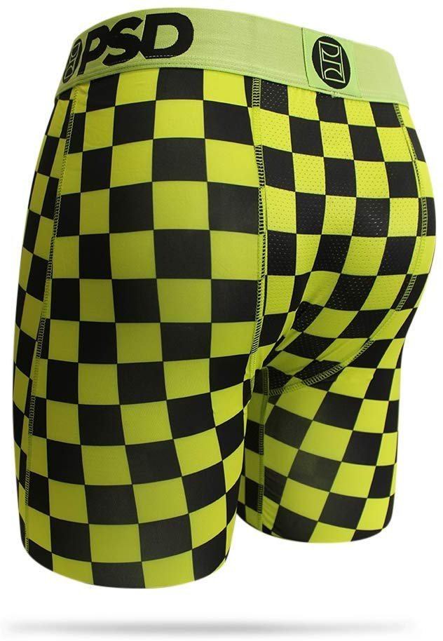PSD Underwear NBA Mens Neon Checkers