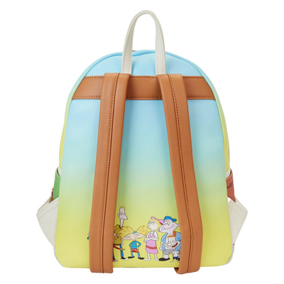 Loungefly Nickelodeon Hey Arnold House Mini Backpack - Back