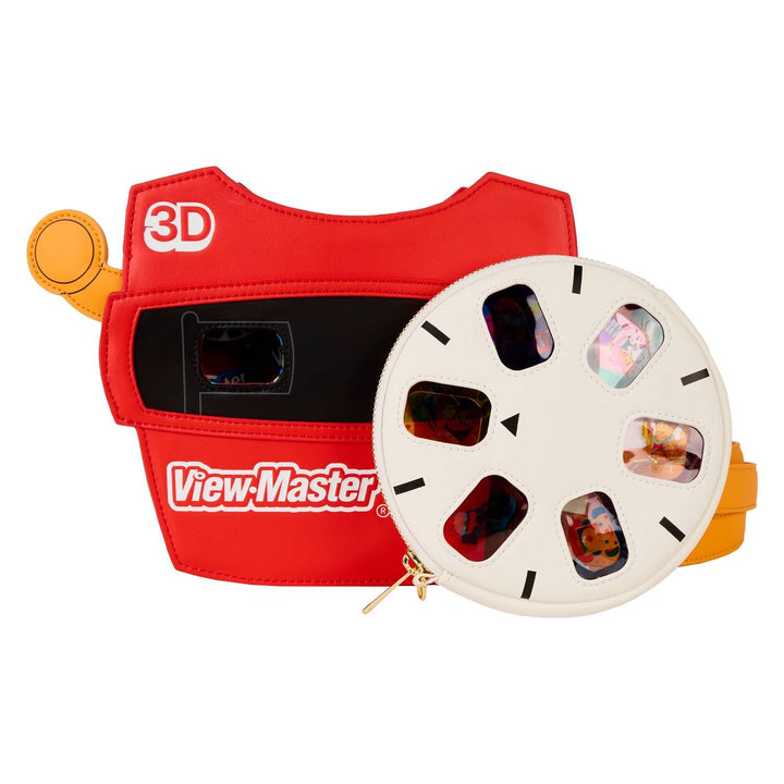 Loungefly Mattel View-Master Figural Crossbody Bag with Coin Bag