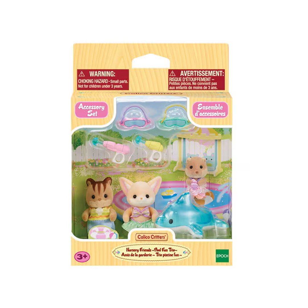 Calico Critters Nursery Friends Pool Fun