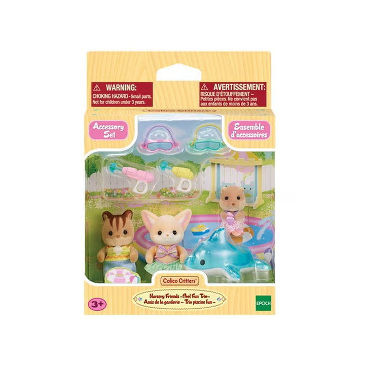 Calico Critters Nursery Friends Pool Fun