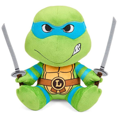 Kidrobot Teenage Mutant Ninja Turtles 7.5" Leonardo Phunny Plush - front