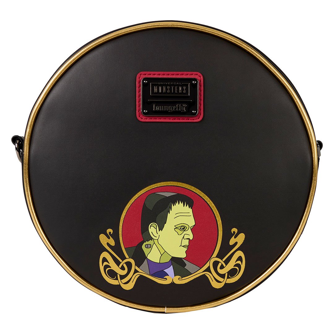 Loungefly Universal Monsters The Bride Of Frankenstein Stained Glass Crossbody Bag