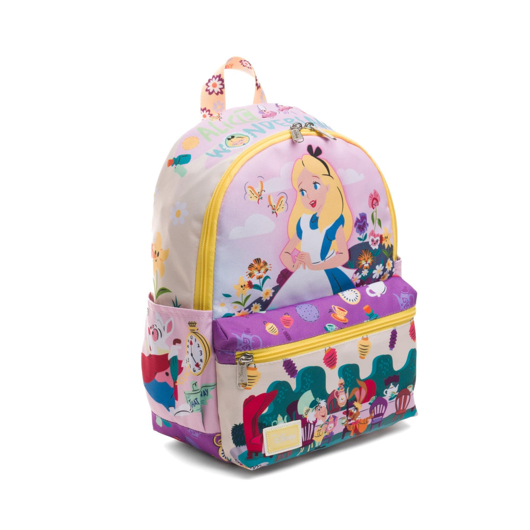 Wondapop Disney Alice in Wonderland Tea Party 13" Deluxe Nylon Daypack