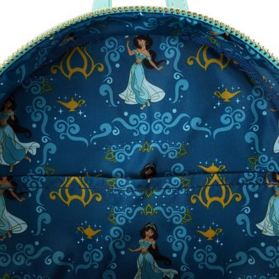 Loungefly Disney Princess Jasmine Lenticular Mini Backpack - Interior Lining