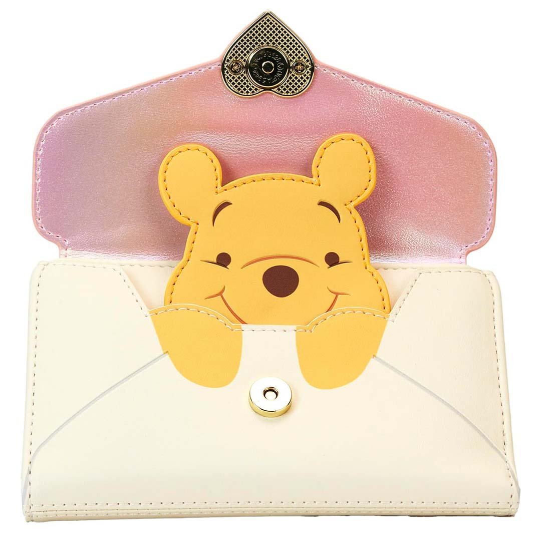 Loungefly Disney Winnie The Pooh &amp; Piglet Love Letter Bifold Wallet