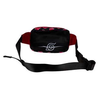 Loungefly Naruto Akatsuki All-Over Print Nylon Sling Crossbody Bag