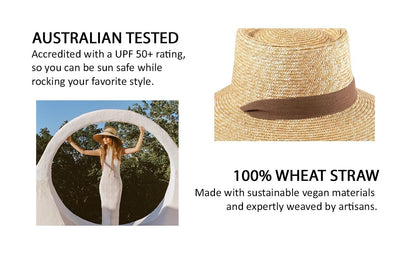 Lack of Color Women's Paloma Wide-Brimmed Straw Sun Hat