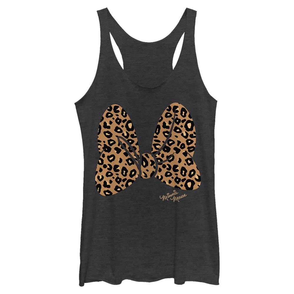 Mad Engine Disney Minnie Mouse Animal Print Bow Junior&