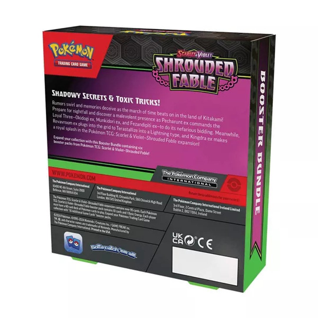 Pokémon Trading Card Game: Scarlet &amp; Violet: Shrouded Fable Booster Bundle