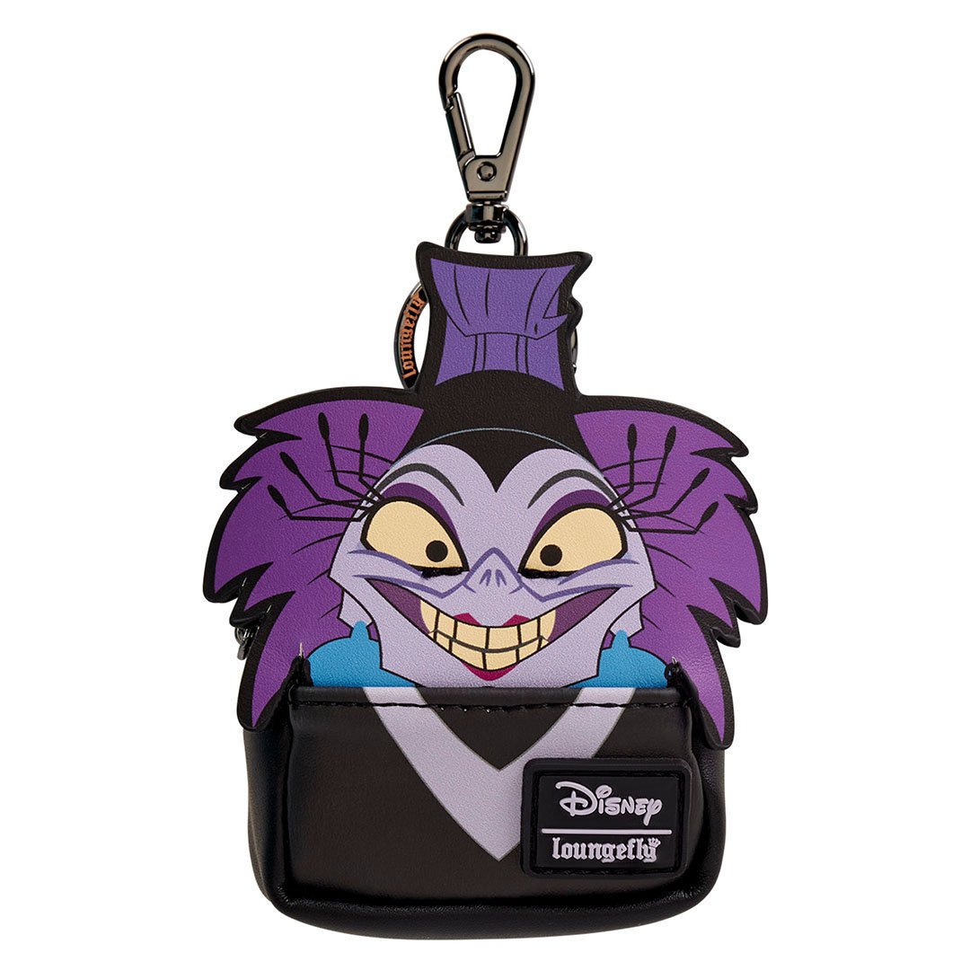 Disneys Loungefly Evil Queen Backpack, Bagcharm and Wristlet Keychain Loungefly Disney Villains Cosplay Mystery Mini Backpack  main image 3