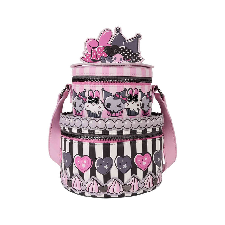 Loungefly Sanrio My Melody &amp; Kuromi Figural Cake Crossbody Bag