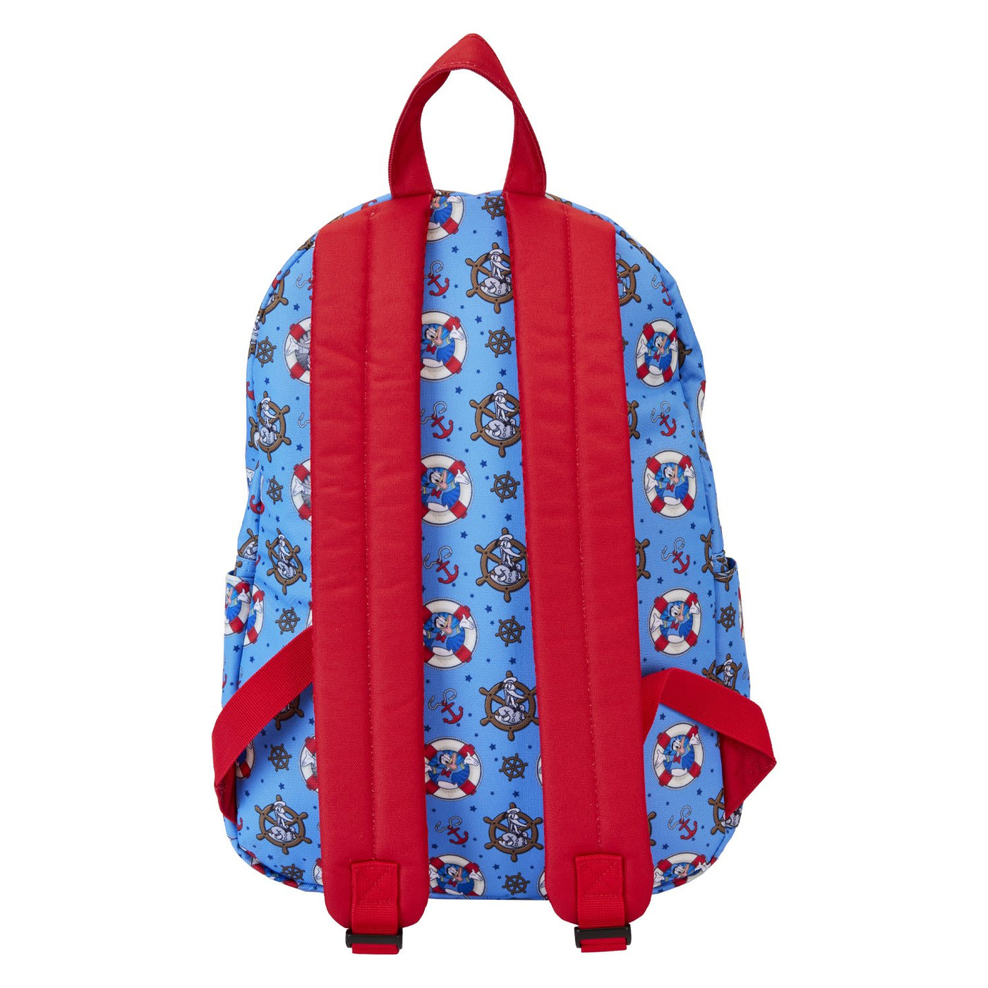 WDBK3643 - Loungefly Disney Donald Duck 90th Anniversary Nylon Backpack - Back