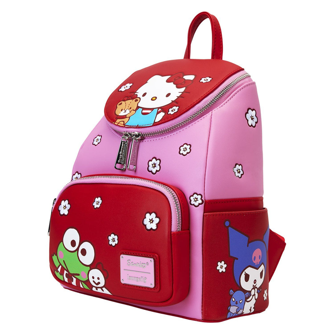 Loungefly Sanrio Hello Kitty &amp; Friends Color Block Mini Backpack