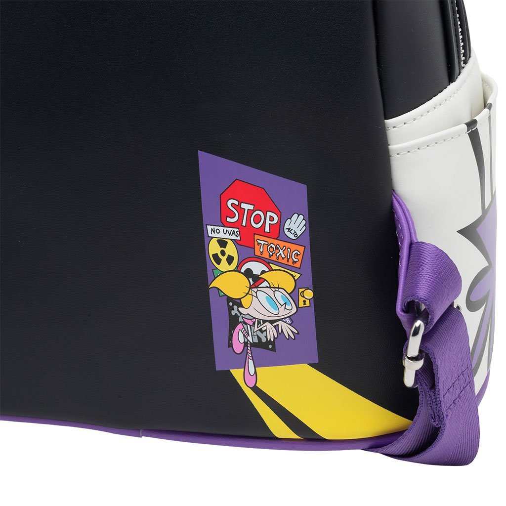 Loungefly Cartoon Network Dexter Glow in the Dark Cosplay Mini Backpack - 707 Street Exclusive