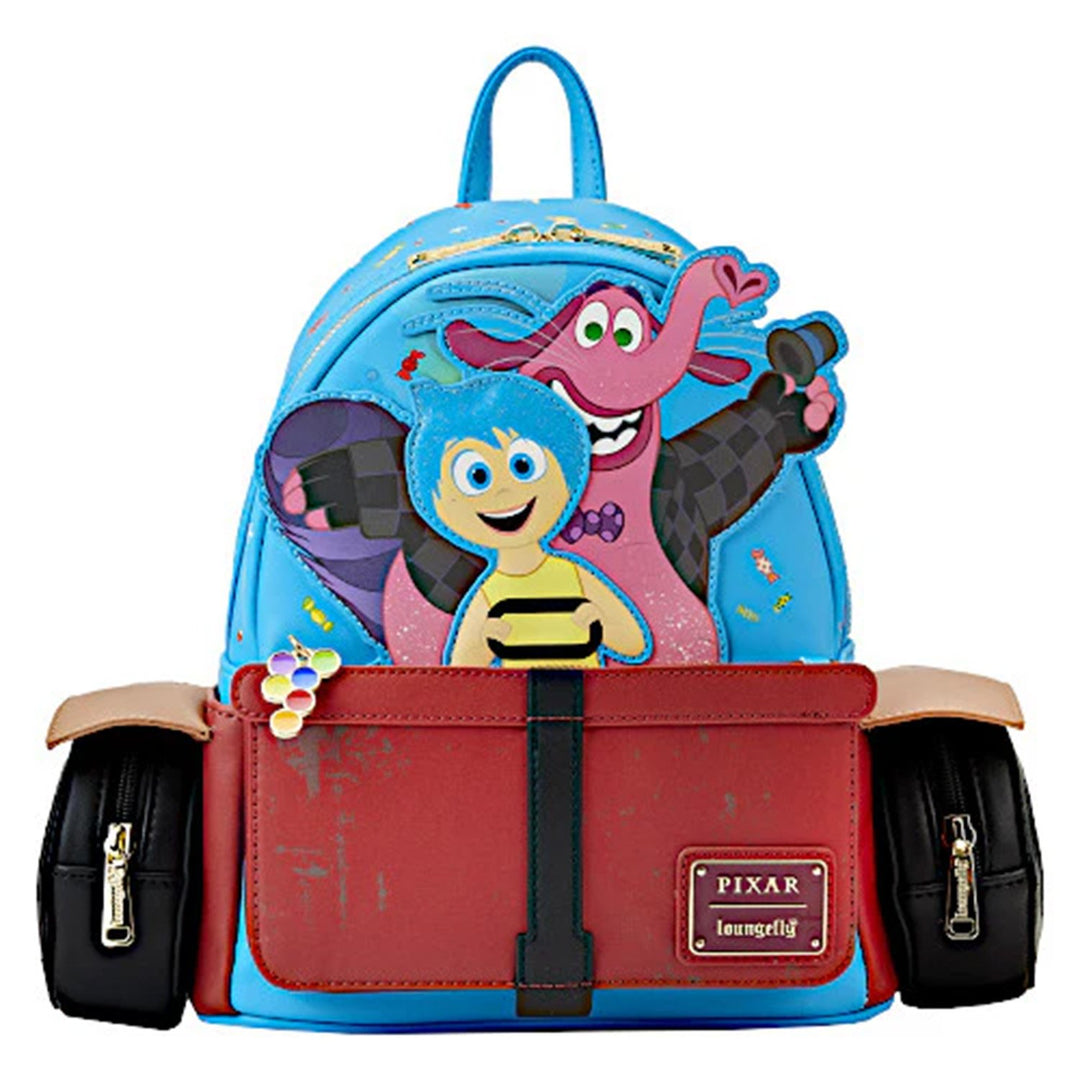 Loungefly Pixar Inside Out Bing Bong Wagon Mini Backpack