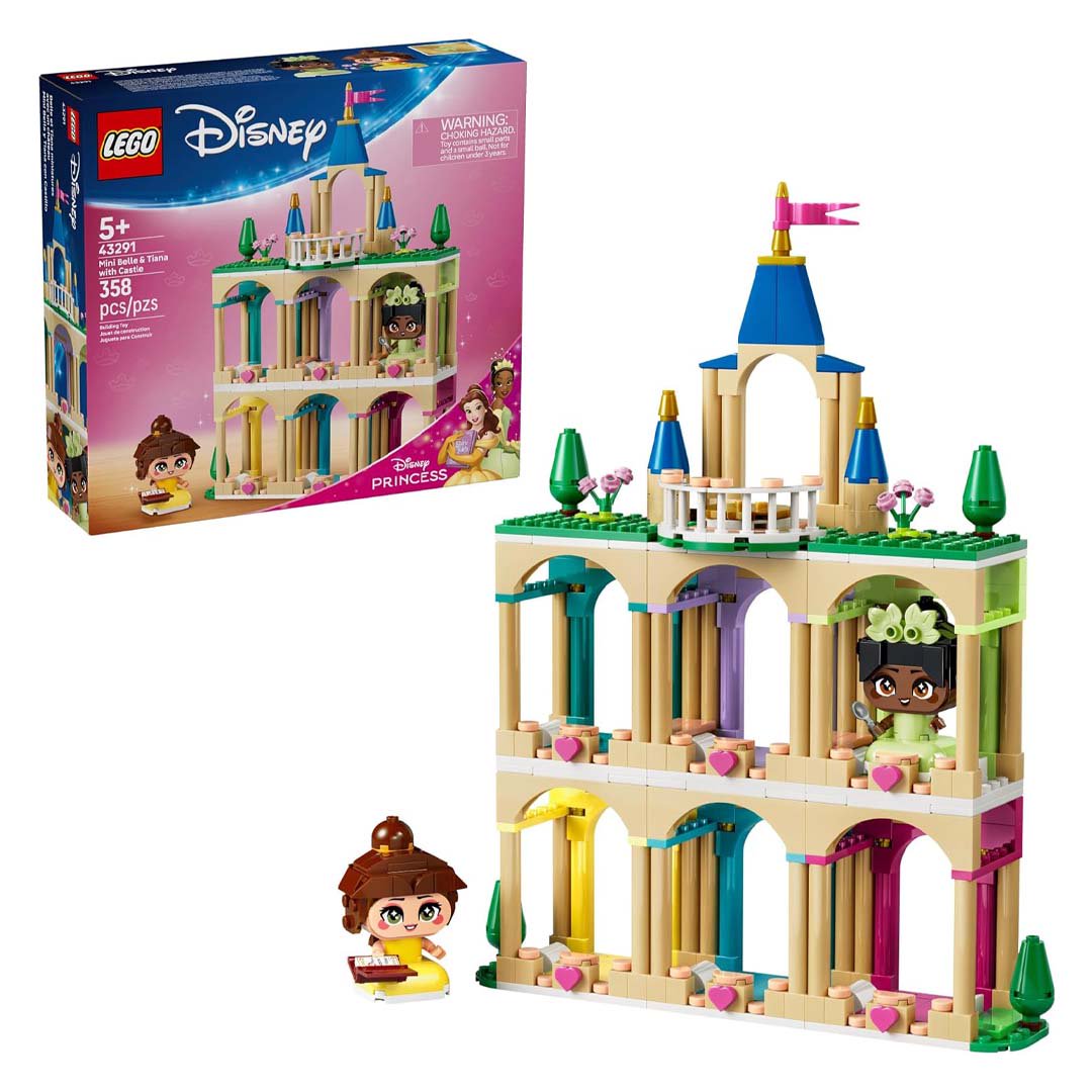 LEGO Disney Princess Mini Belle &amp; Tiana with Castle (43291)