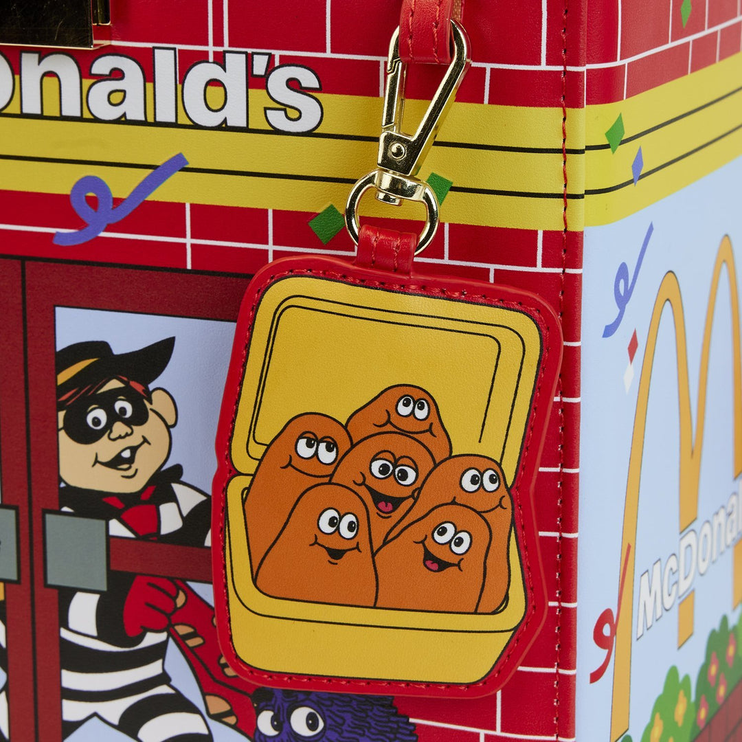 Mcdonald's Lounge Fly バックパック Amazon.com: Loungefly McDonald's Bag Mac Mini Backpack
