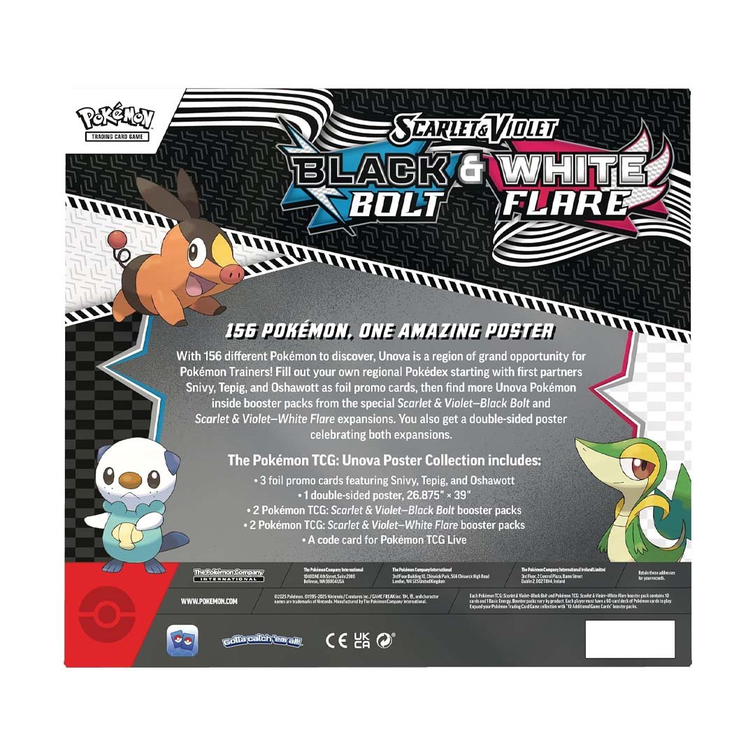 Pokémon TCG Scarlet & Violet 10.5 Unova Poster Box – 707 Street