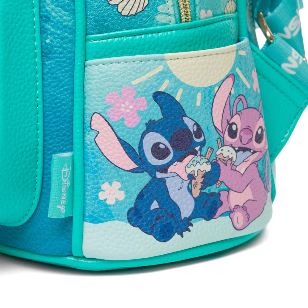 Wondapop Disney Lilo And Stitch Scrump 11" Vegan Leather Mini Backpack