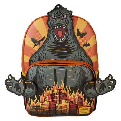 Loungefly Toho Godzilla Attack Full-Size Backpack