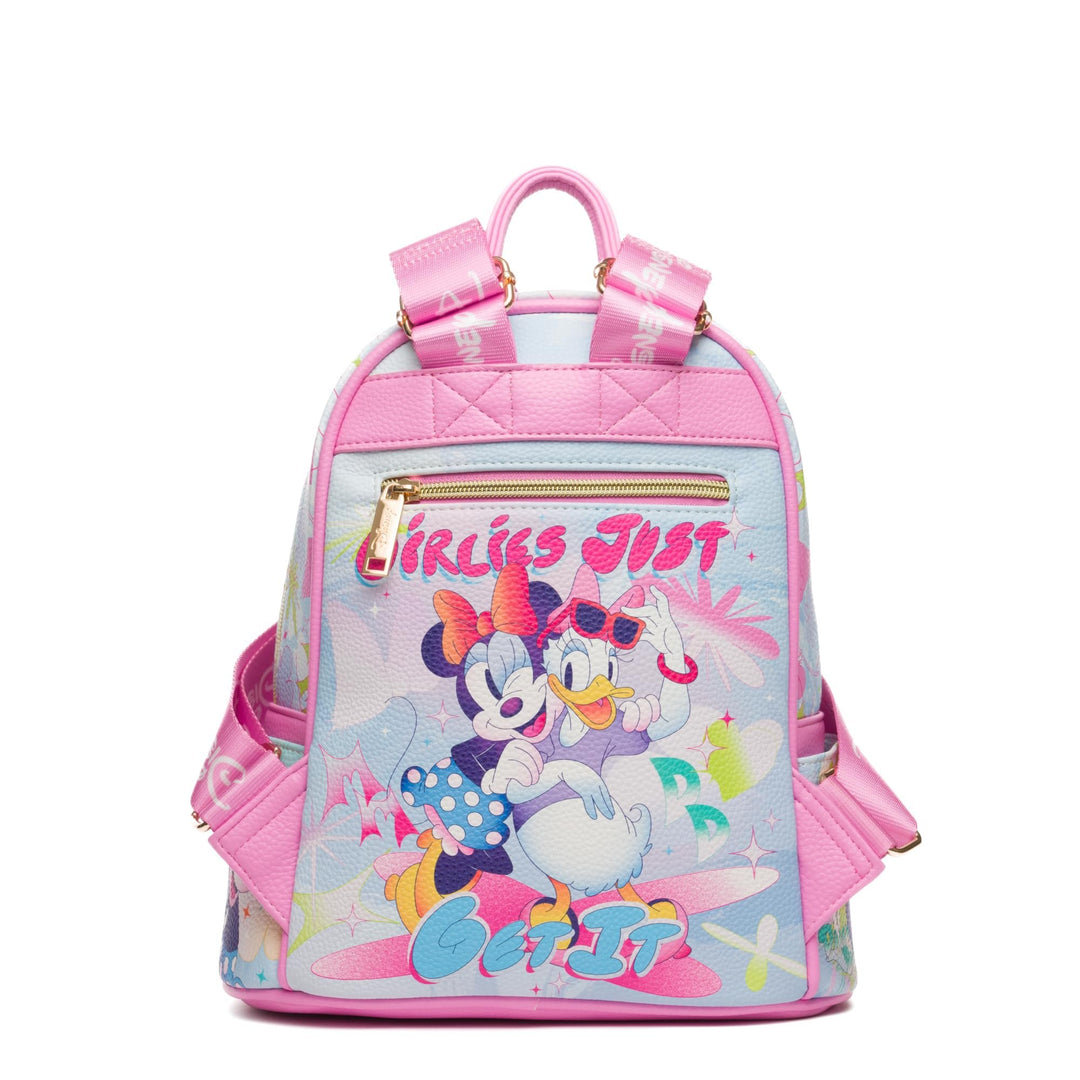 Wondapop Disney Minnie Mouse Bow Era 11" Vegan Leather Fashion Mini Backpack